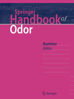 cover image of Springer Handbook of Odor